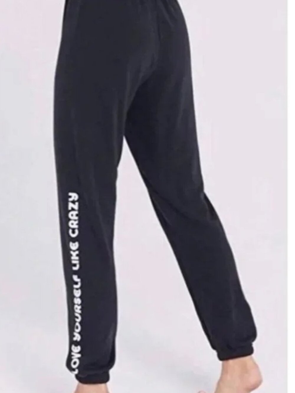 Spiritual Gangster Love Yourself Like Crazy Sweatshirt and Sweatpant Jogger SET - Picture 3 of 16